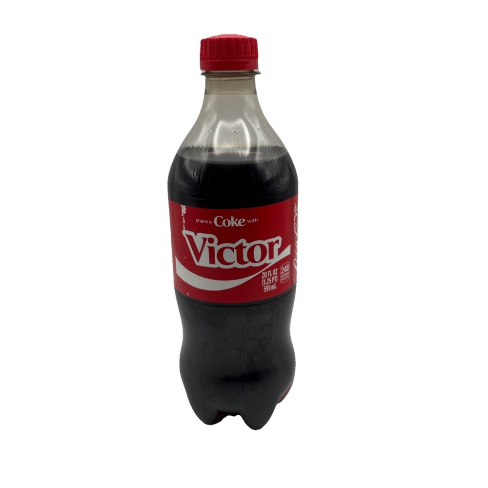 Share A Coke with    Victor    2025 Personalized Gift Coca Cola Bottle 20oz Diet